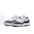 Jordan Air Jordan 11 Low "Diffused Blue" – Men's Retro Basketball Shoes, Low-Top, Comfortable and Slip-Resistant (White/Blue)