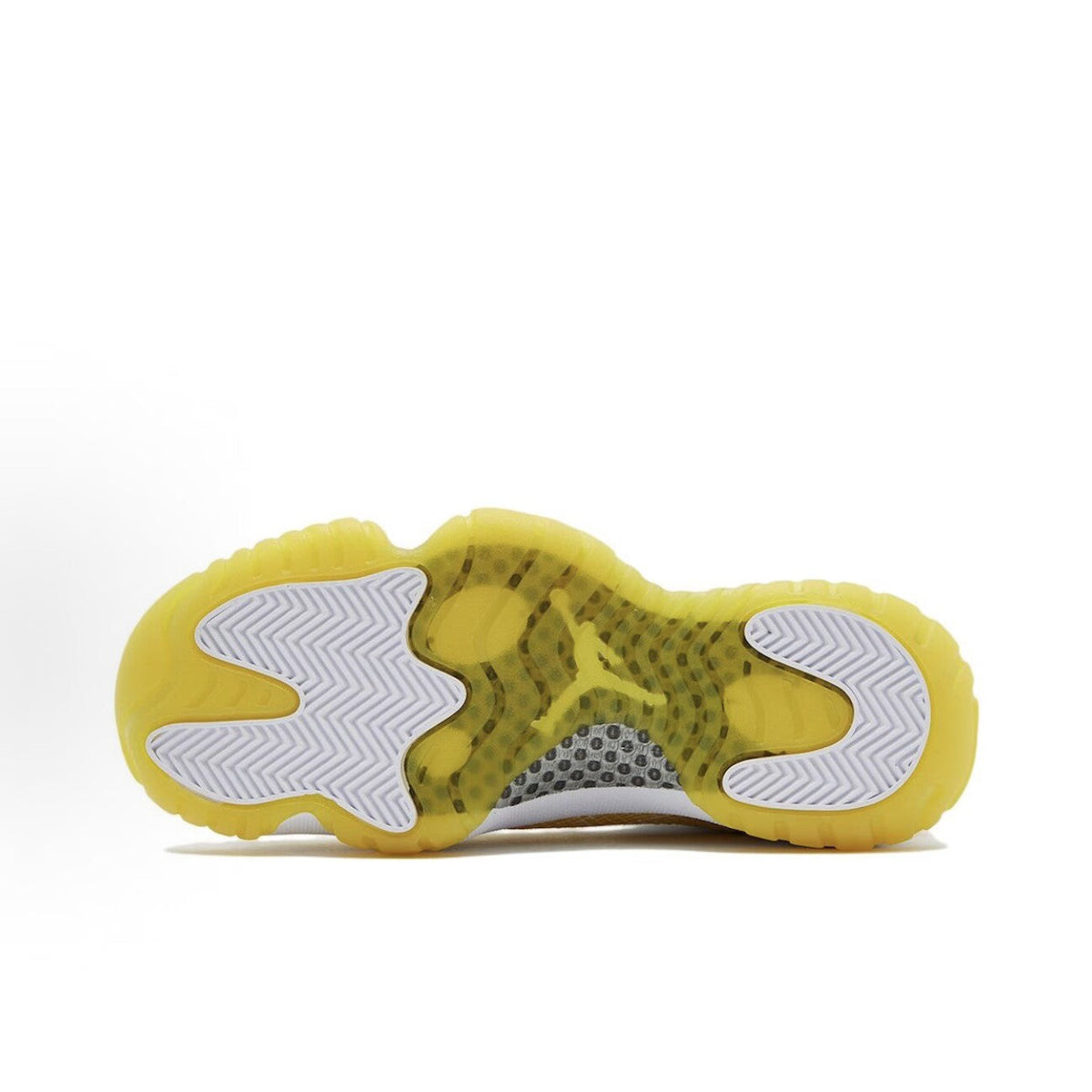 Jordan Air Jordan 11 Low "Yellow Snakeskin" – Women's Retro Basketball Shoes, Low-Top, White/Yellow