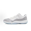 Jordan Air Jordan 11 Low "Cement Grey" – Trendy Low-Top Retro Basketball Shoes (Unisex) – White/Grey