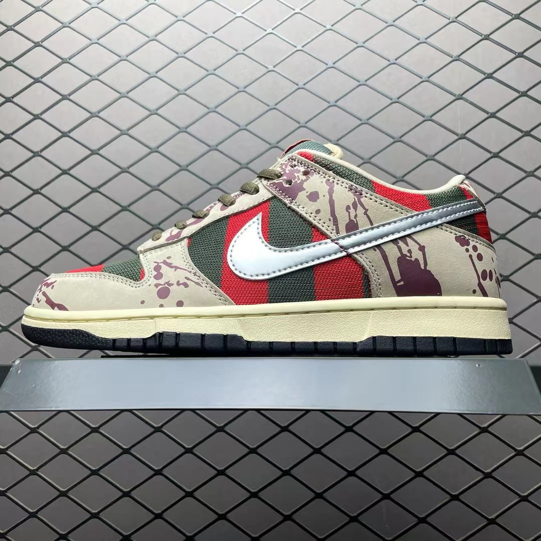 SB Dunk Low 'Freddy Krueger'