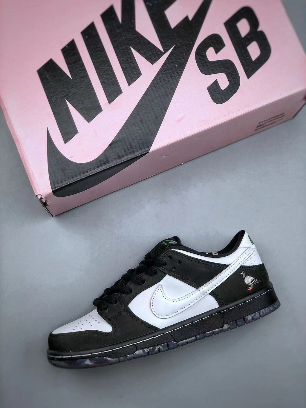 Jeff Staple x Dunk Low Pro SB 'Panda Pigeon'