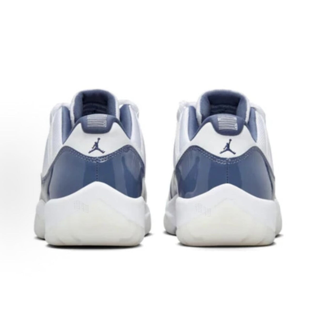 Jordan Air Jordan 11 Low "Diffused Blue" – Men's Retro Basketball Shoes, Low-Top, Comfortable and Slip-Resistant (White/Blue)