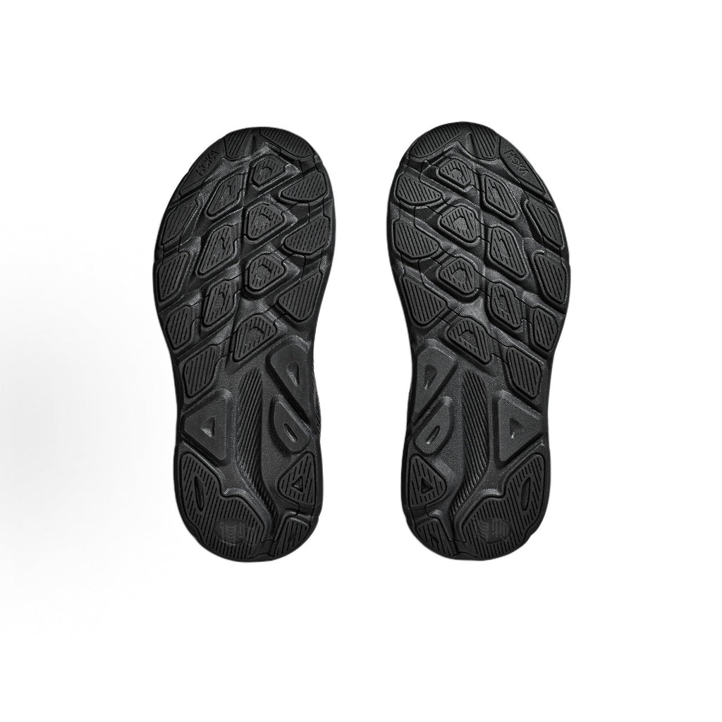 HOKA ONE ONE Clifton 9 Wide Women's Responsive & Cushioned Running Shoes - Black