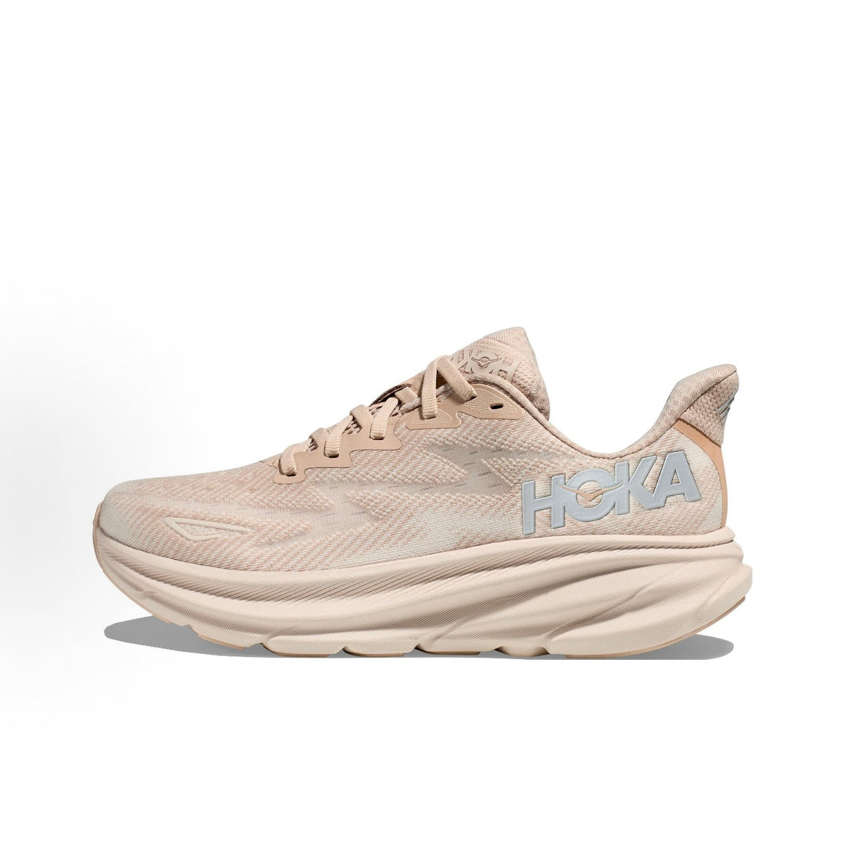 HOKA ONE ONE Clifton 9 Marathon Training Running Shoes - Men's - Quicksand Color