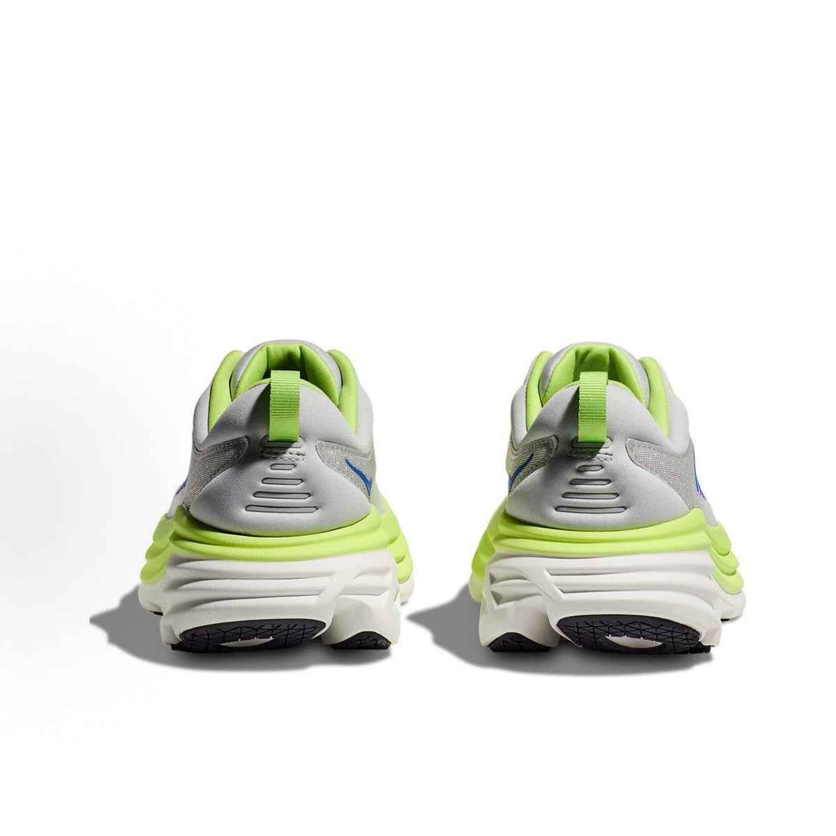 HOKA ONE ONE Bondi 8 Men’s Low-Top Running Shoes – Versatile, Stylish, Comfortable, Slip-Resistant, and Durable (Grey-Green)