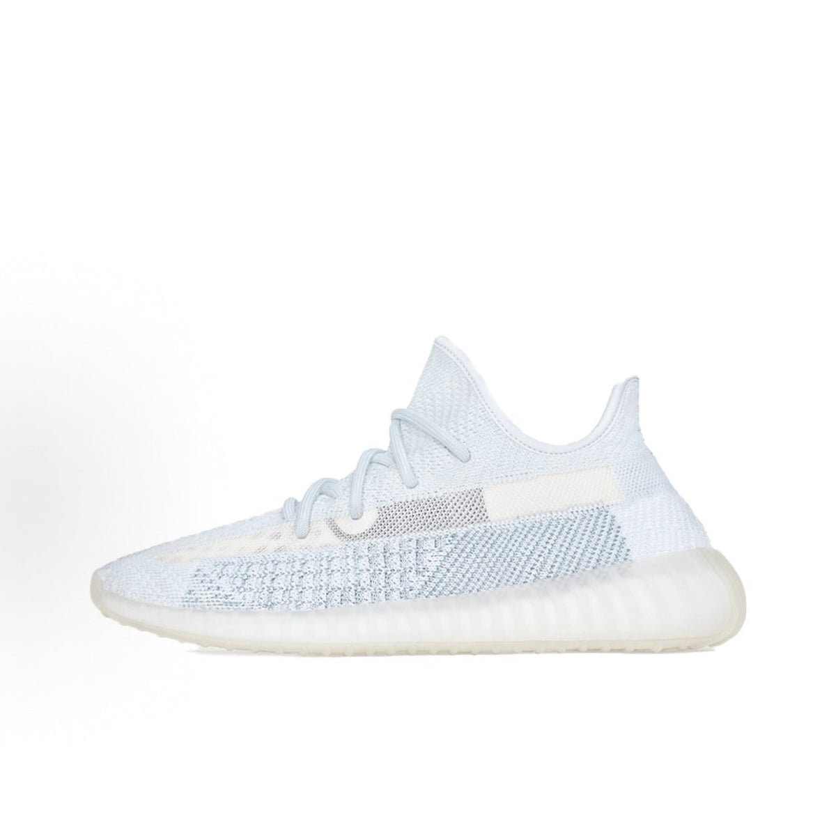 Coconut Shoes 350 V2  Ice Blue "Cloud White" Mesh Casual Shoes (Unisex)