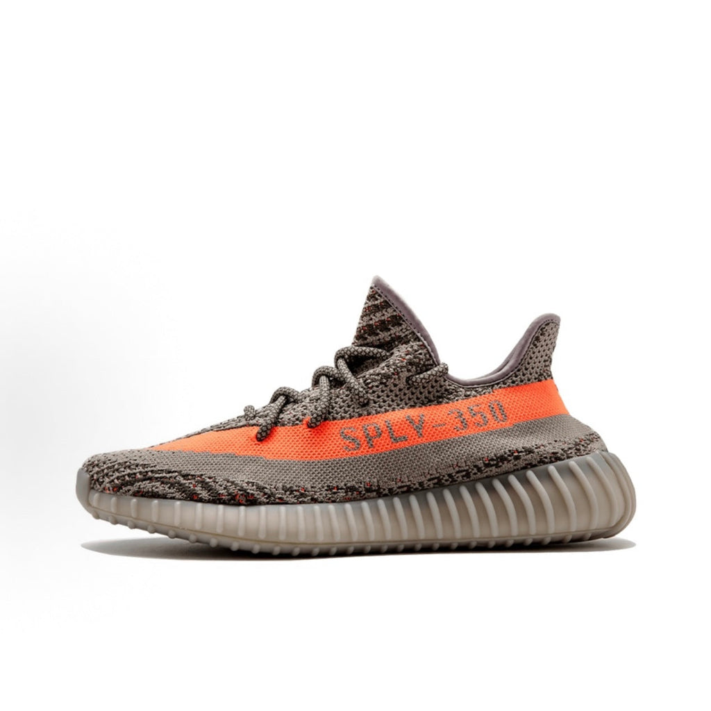 Coconut Shoes 350 V2 "Beluga" 1.0 (Grey/Orange) – Versatile, Trendy, Men's, Grey