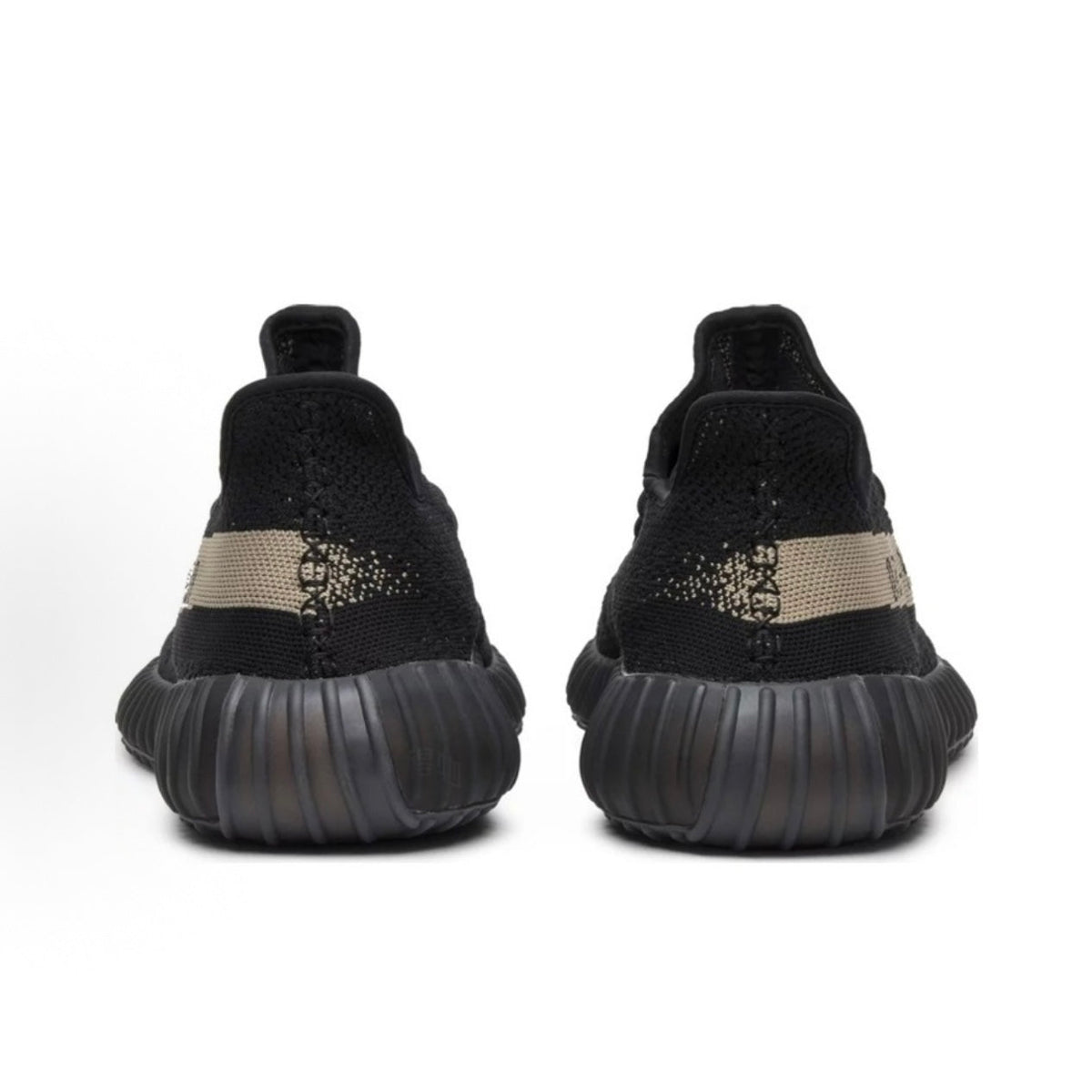 Coconut Shoes 350 V2 Black/Green, sporty and comfortable, unisex, black