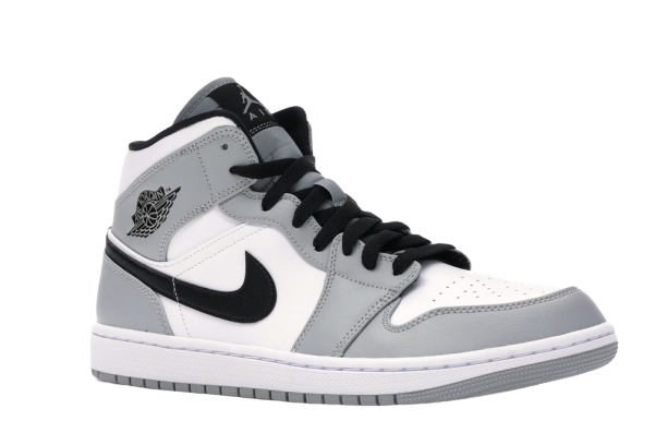AJ1 Mid Light Smoke Grey
