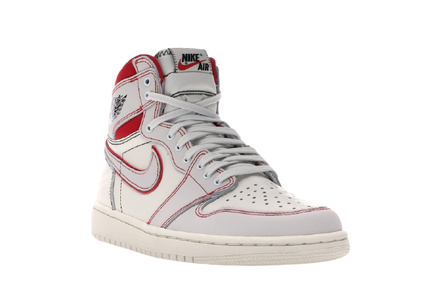AJ1 High Phantom Gym Red