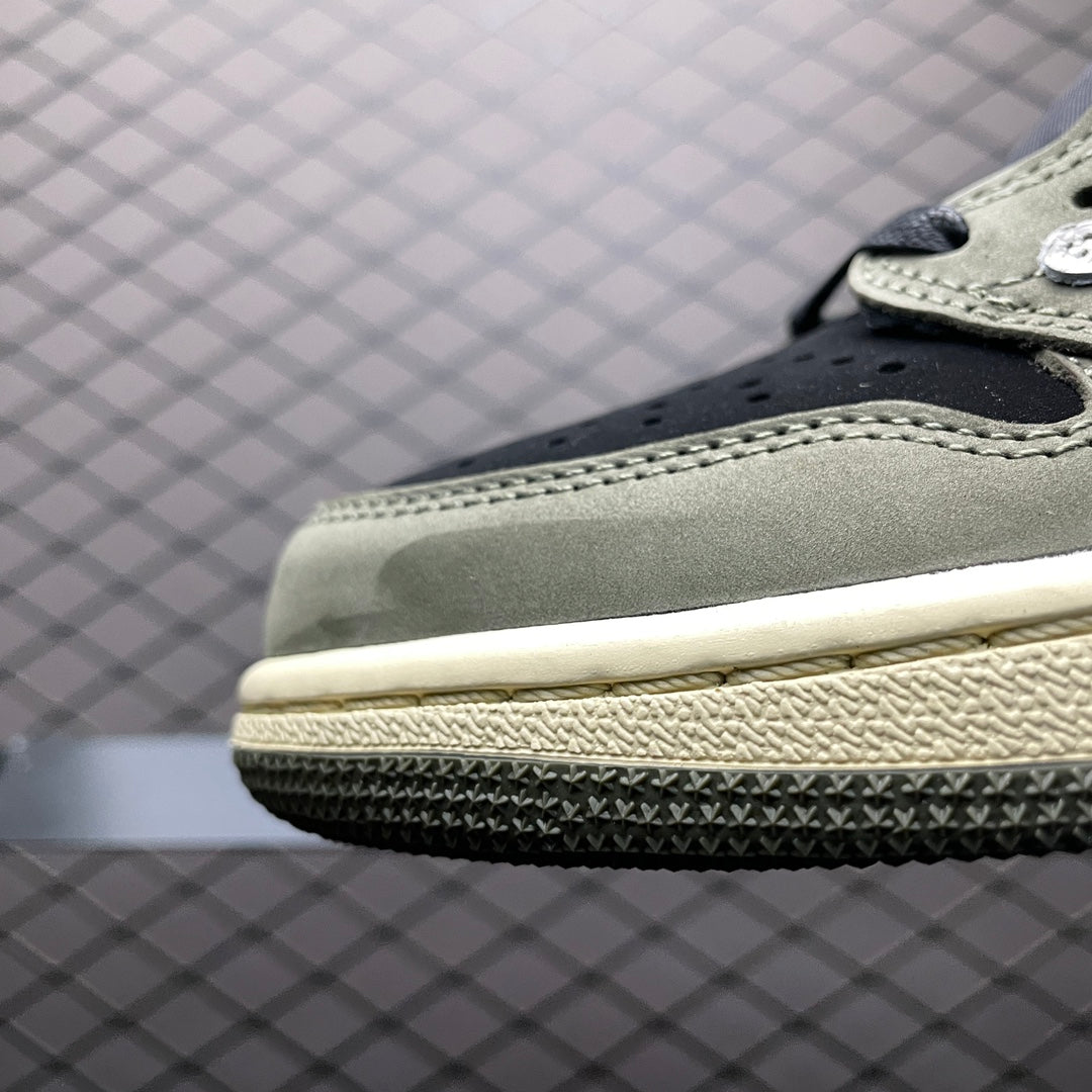 AJ1 Low Travis Scott Black Olive